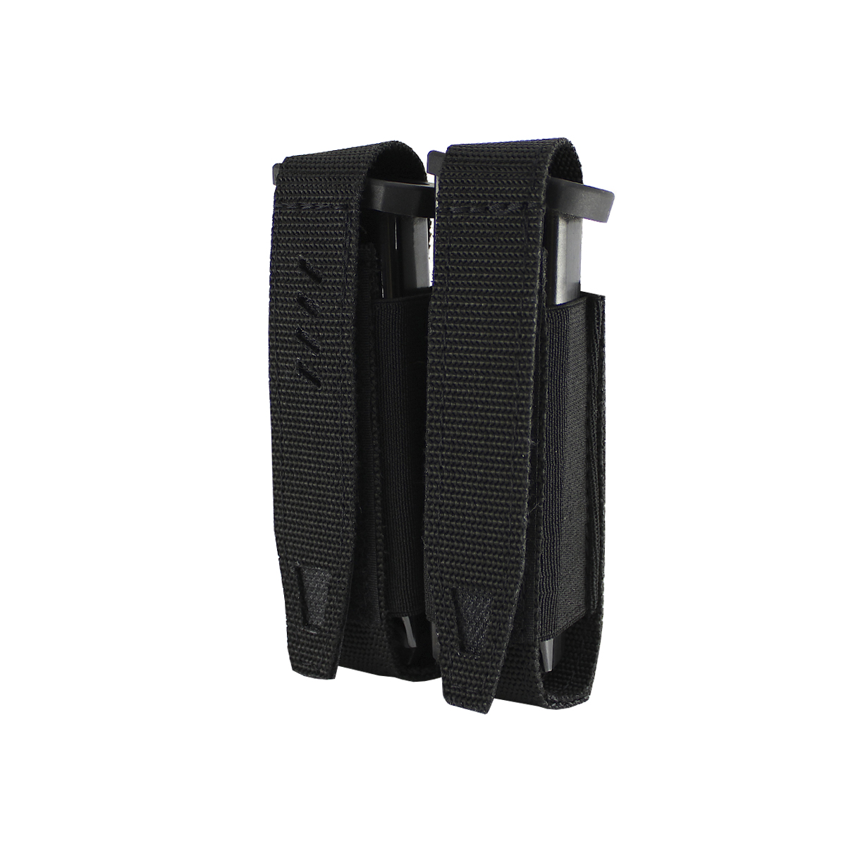 Pouch Tactico Molle Porta Cargador doble Con Tapa
