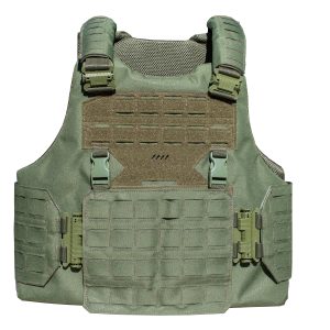 Chaleco Táctico Molle Laser Cut "SPARTAN" Verde Militar